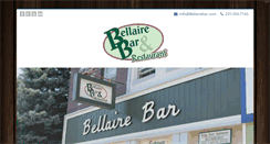 Desktop Screenshot of bellairebar.com