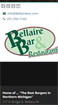Mobile Screenshot of bellairebar.com